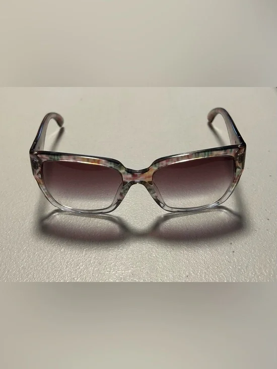 Chanel Women's Multicolor Frame Sunglasses - Pink/purple Lenses - Picture 3 of 11